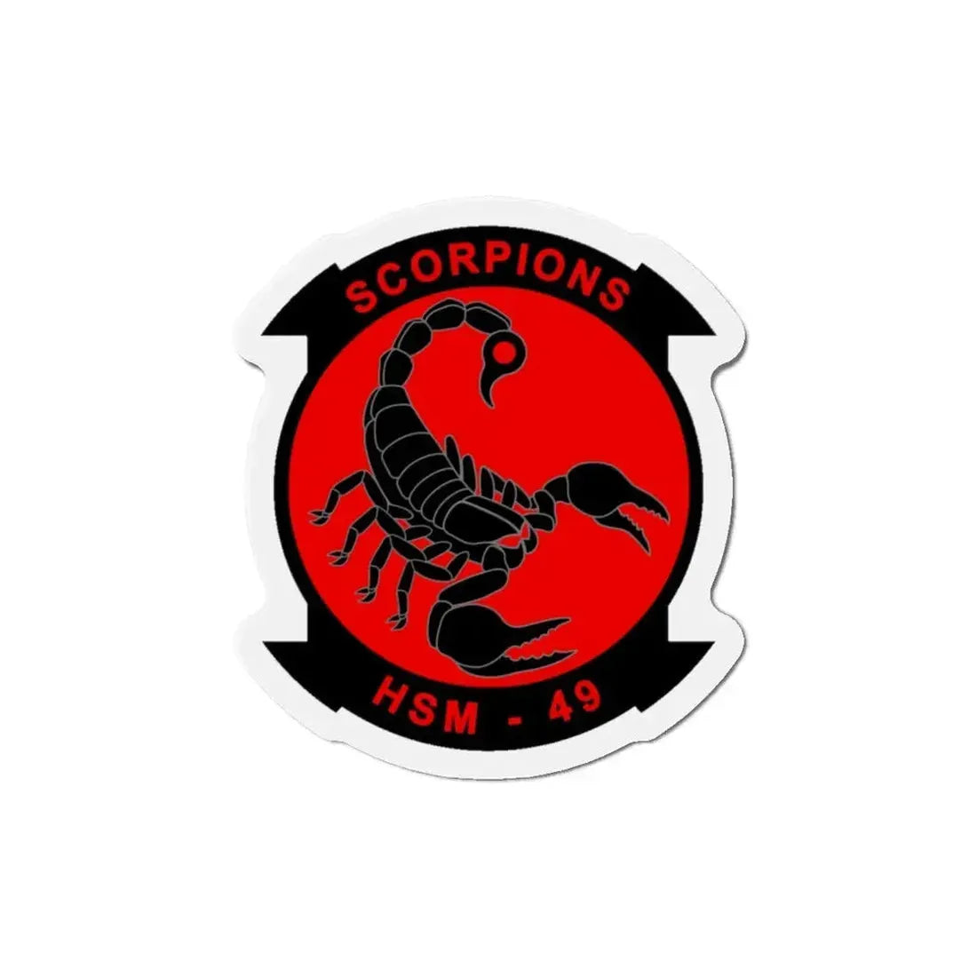 HSM 49 Helicopter Maritime Strike Squadron 49 (U.S. Navy) Refrigerator Magnet 4 Inch - The Sticker Space