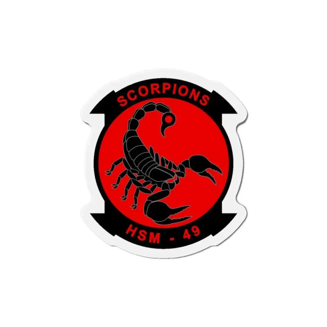 HSM 49 Helicopter Maritime Strike Squadron 49 (U.S. Navy) Refrigerator Magnet 6 Inch - The Sticker Space