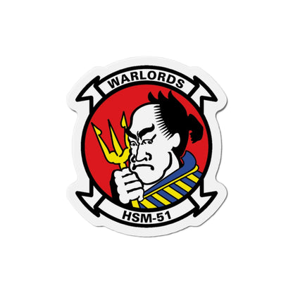 HSM 51 Helicopter Maritime Strike Squadron 51 (U.S. Navy) Die-Cut Magnet-3" x 3"-The Sticker Space