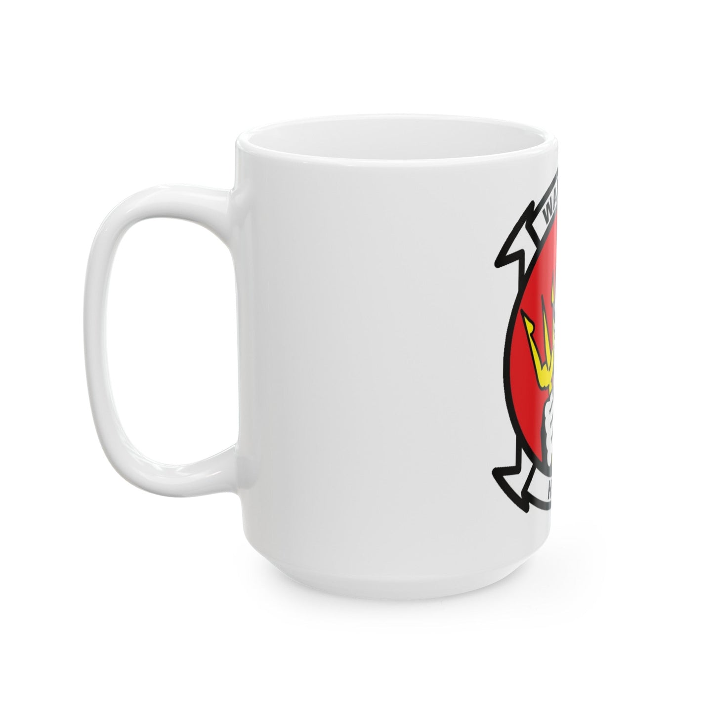 HSM 51 Helicopter Maritime Strike Squadron 51 (U.S. Navy) White Coffee Mug-The Sticker Space