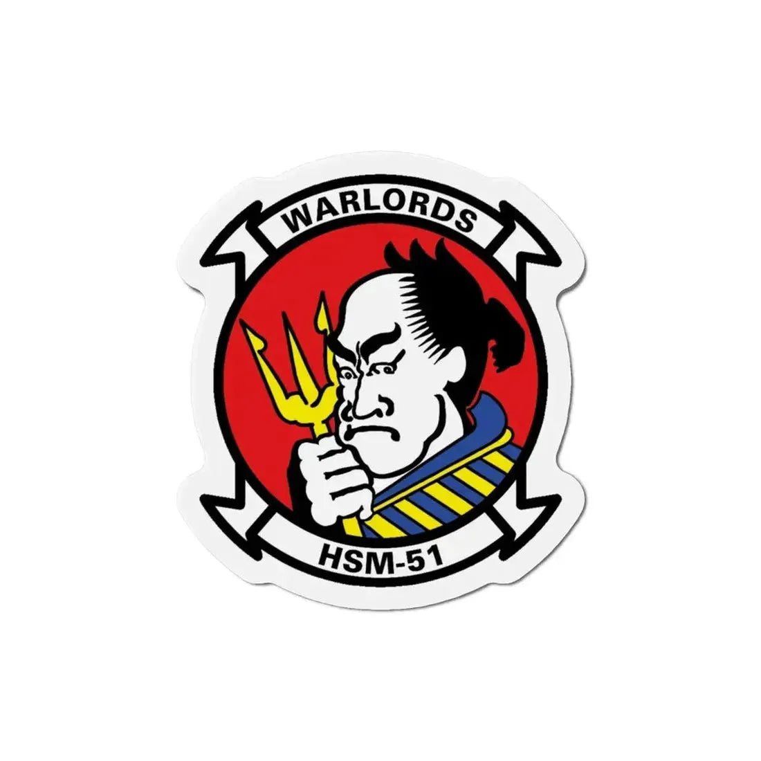 HSM 51 Helicopter Maritime Strike Squadron 51 (U.S. Navy) Refrigerator Magnet 4 Inch - The Sticker Space