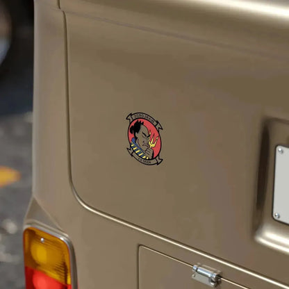 HSM 51 Helicopter Maritime Strike Squadron 51 (U.S. Navy) REVERSE PRINT Transparent Die-Cut STICKER - The Sticker Space