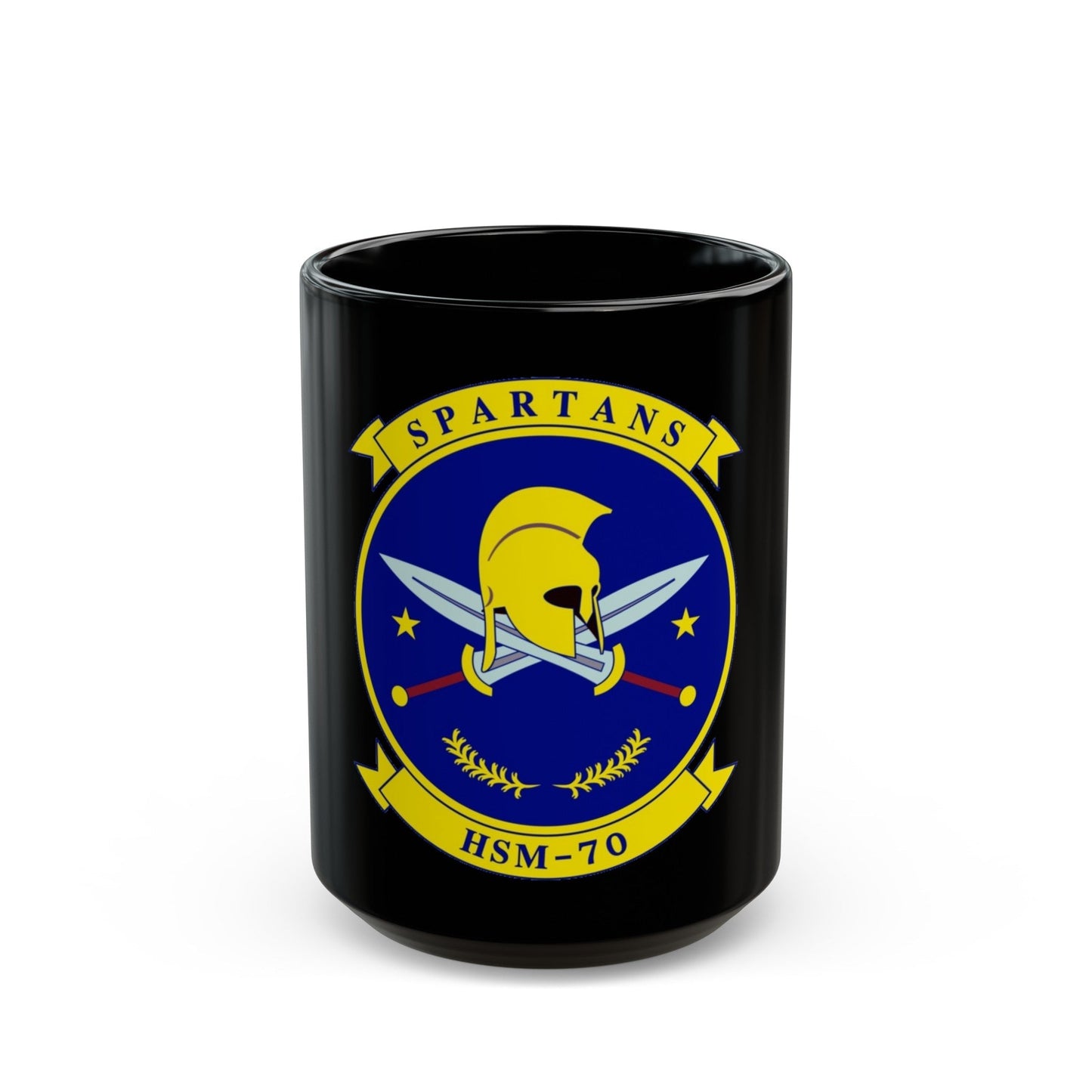 HSM 70 Helicopter Maritime Strike Squadron 70 (U.S. Navy) Black Coffee Mug-15oz-The Sticker Space