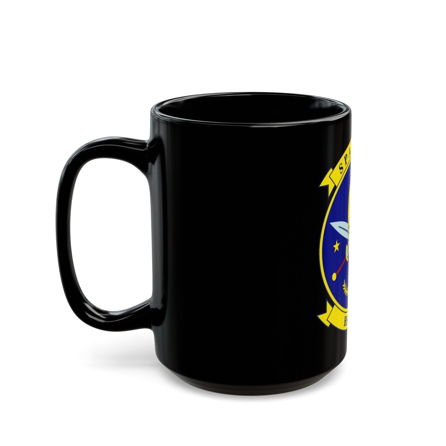 HSM 70 Helicopter Maritime Strike Squadron 70 (U.S. Navy) Black Coffee Mug-The Sticker Space