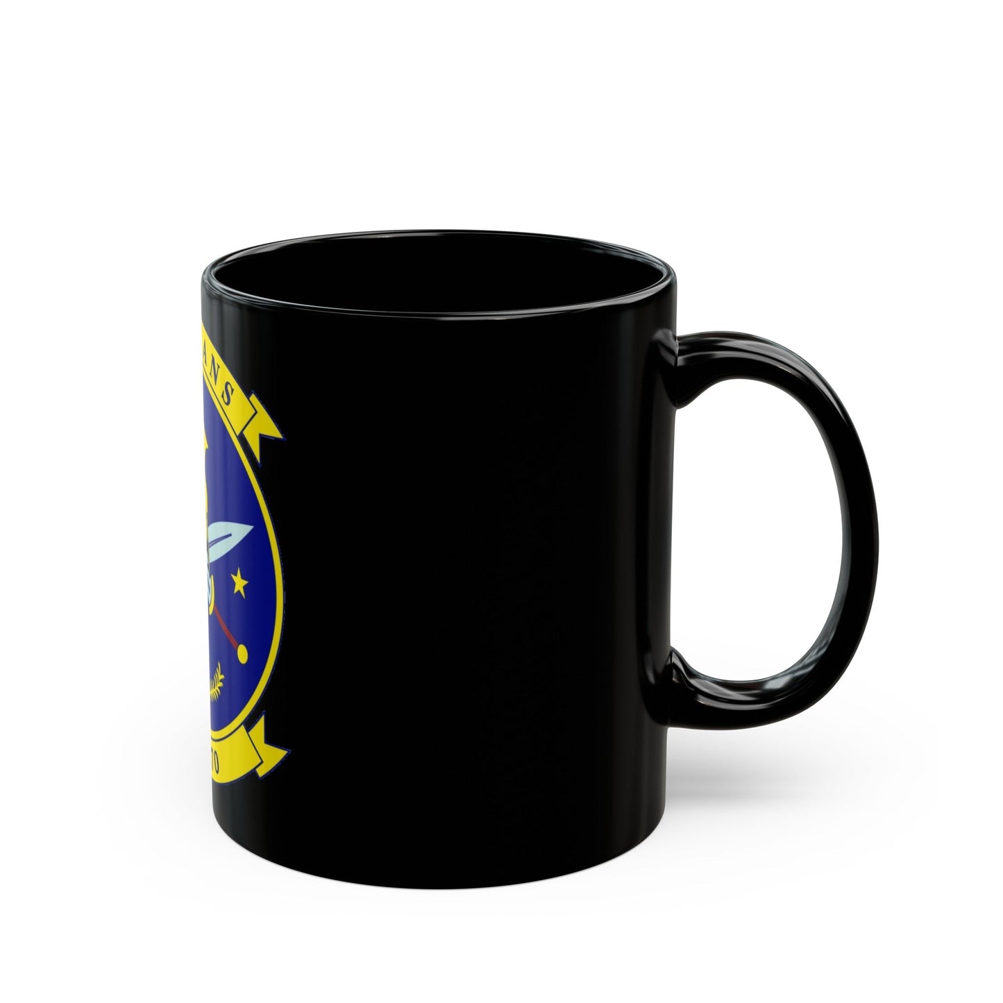 HSM 70 Helicopter Maritime Strike Squadron 70 (U.S. Navy) Black Coffee Mug-The Sticker Space