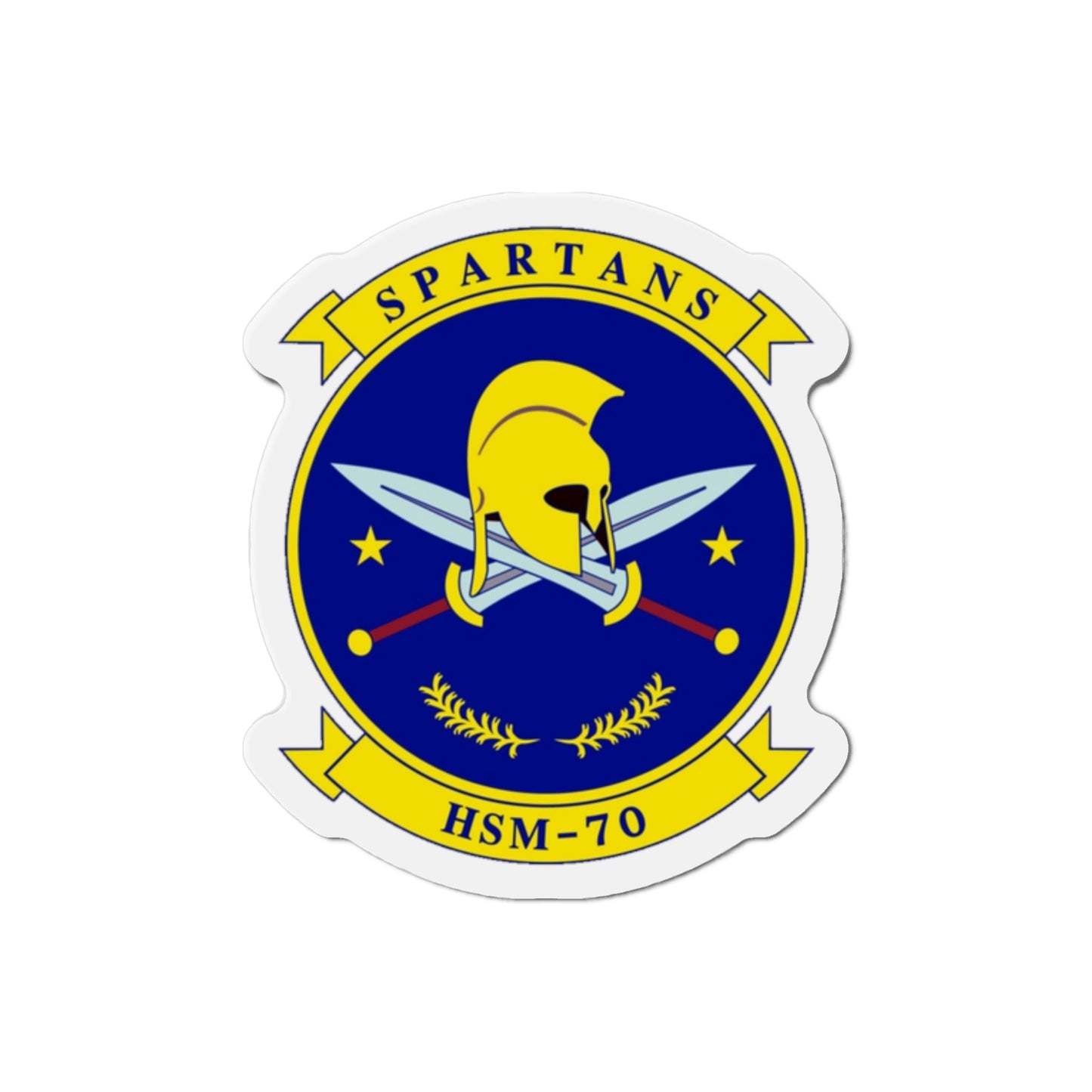 HSM 70 Helicopter Maritime Strike Squadron 70 (U.S. Navy) Die-Cut Magnet-2" x 2"-The Sticker Space