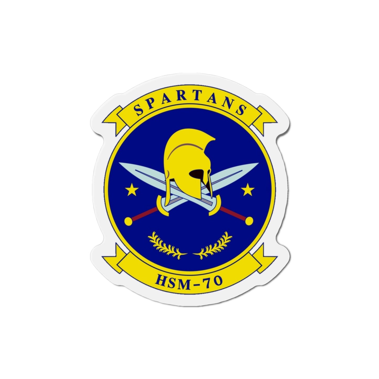 HSM 70 Helicopter Maritime Strike Squadron 70 (U.S. Navy) Die-Cut Magnet-3" x 3"-The Sticker Space