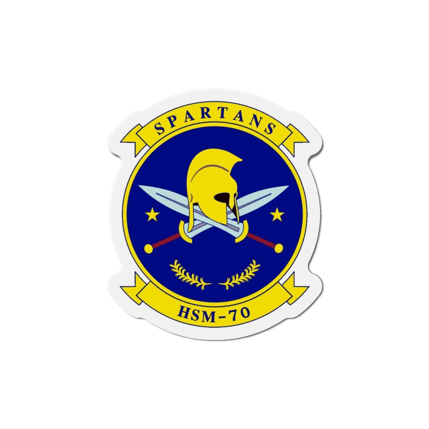 HSM 70 Helicopter Maritime Strike Squadron 70 (U.S. Navy) Die-Cut Magnet-6 × 6"-The Sticker Space