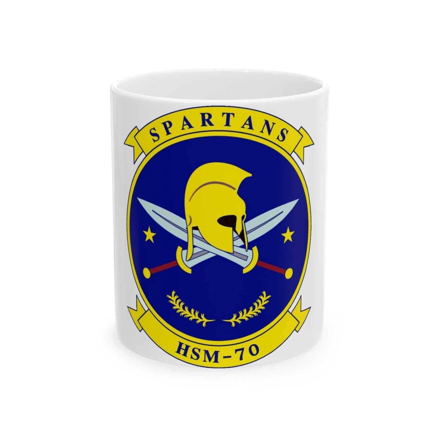 HSM 70 Helicopter Maritime Strike Squadron 70 (U.S. Navy) White Coffee Mug-11oz-The Sticker Space