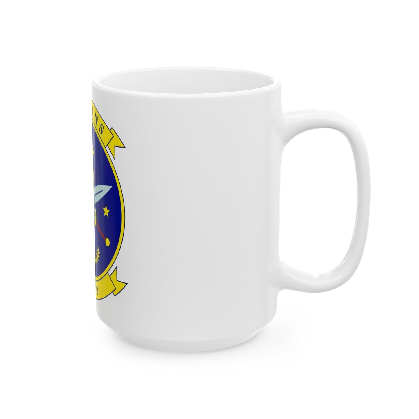 HSM 70 Helicopter Maritime Strike Squadron 70 (U.S. Navy) White Coffee Mug-The Sticker Space