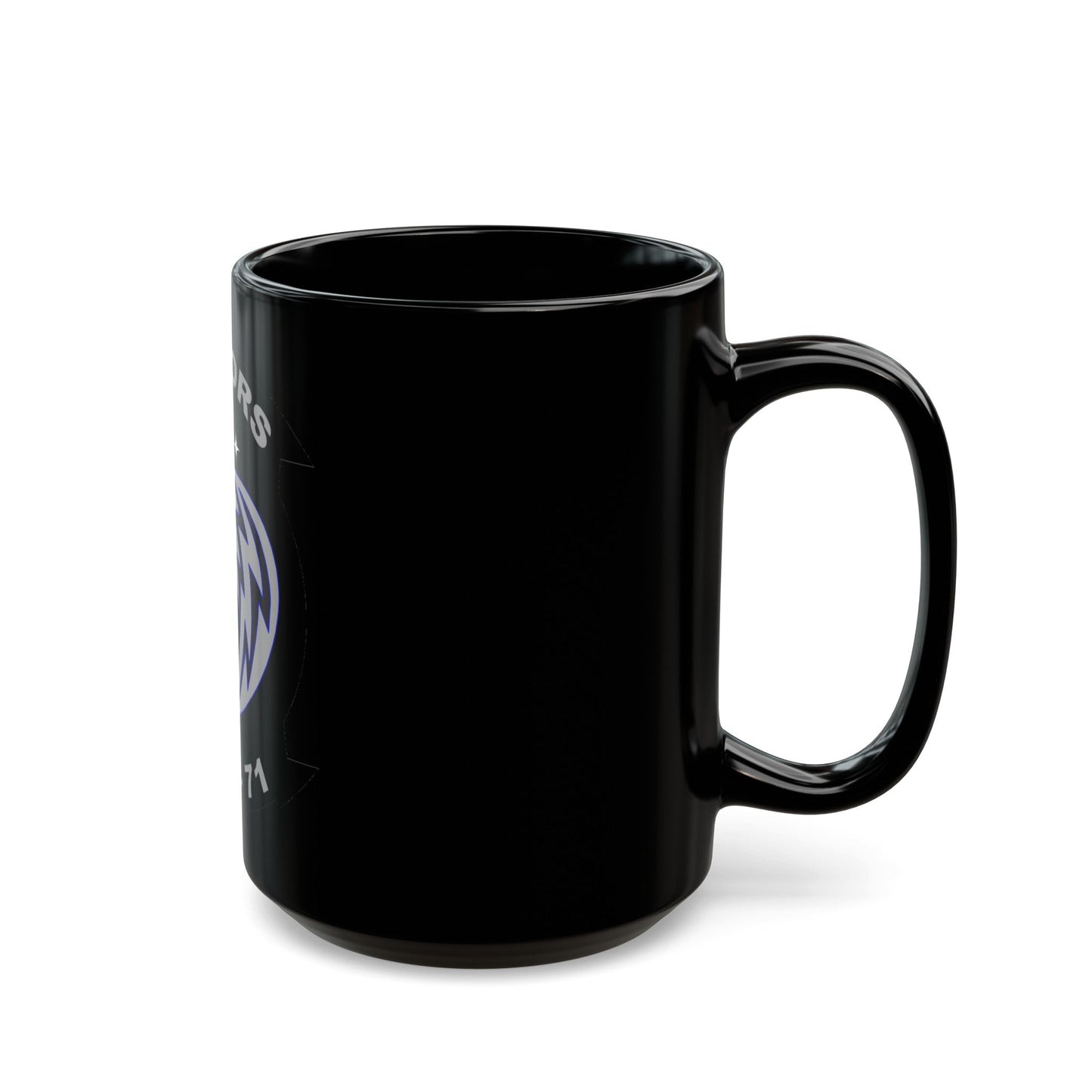 HSM 71 Raptors (U.S. Navy) Black Coffee Mug-The Sticker Space