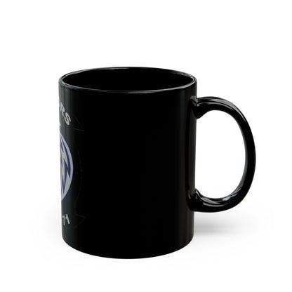 HSM 71 Raptors (U.S. Navy) Black Coffee Mug-The Sticker Space