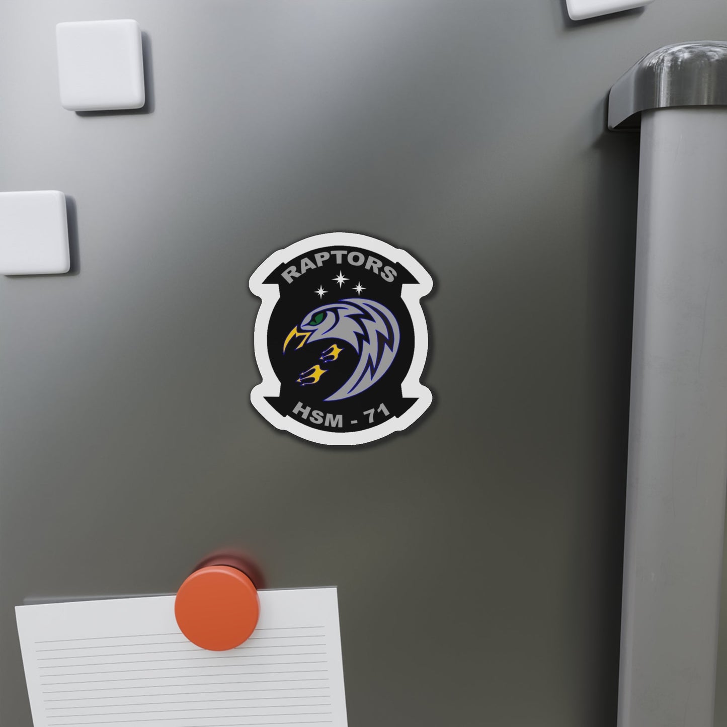 HSM 71 Raptors (U.S. Navy) Die-Cut Magnet-The Sticker Space