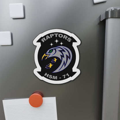 HSM 71 Raptors (U.S. Navy) Die-Cut Magnet-The Sticker Space