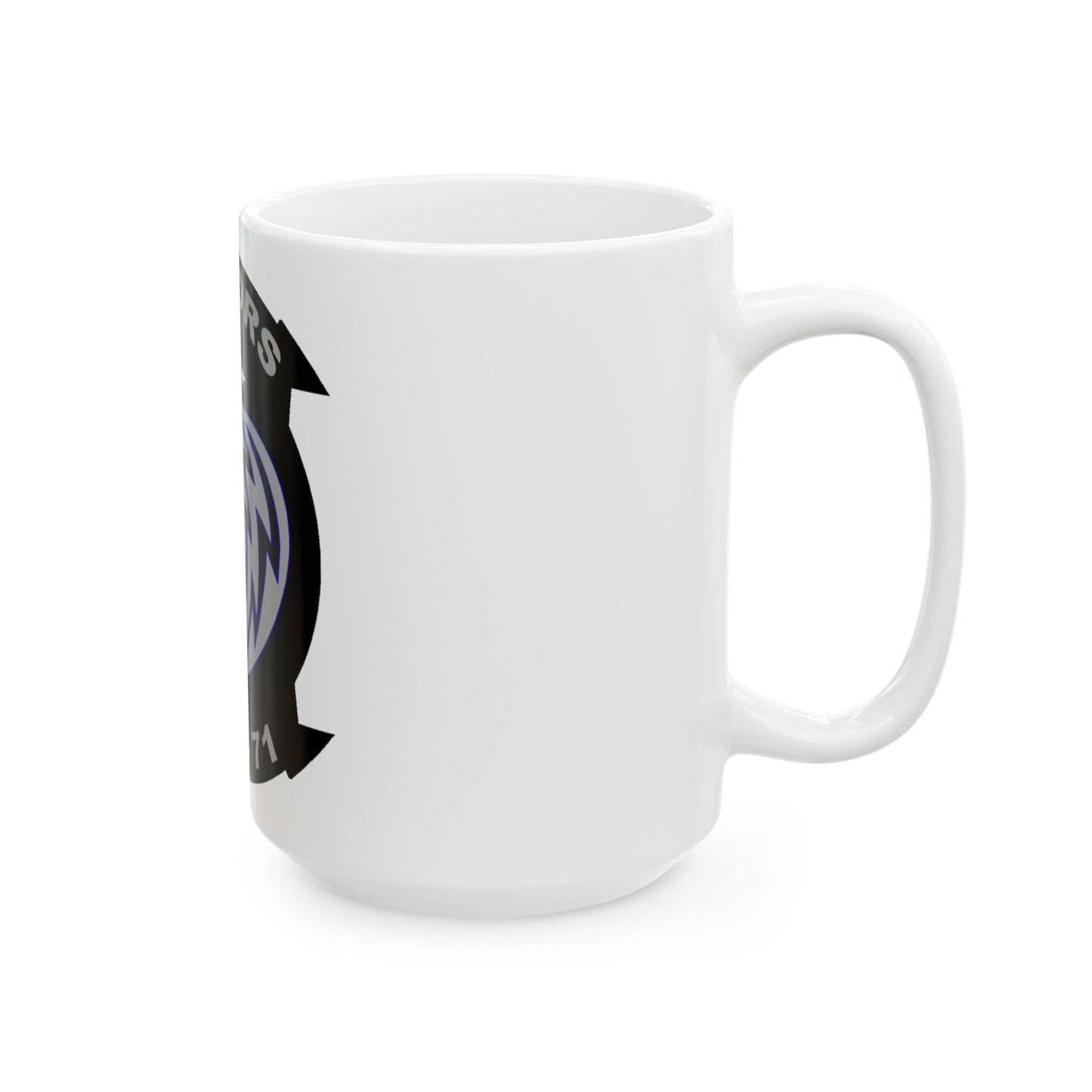 HSM 71 Raptors (U.S. Navy) White Coffee Mug-The Sticker Space