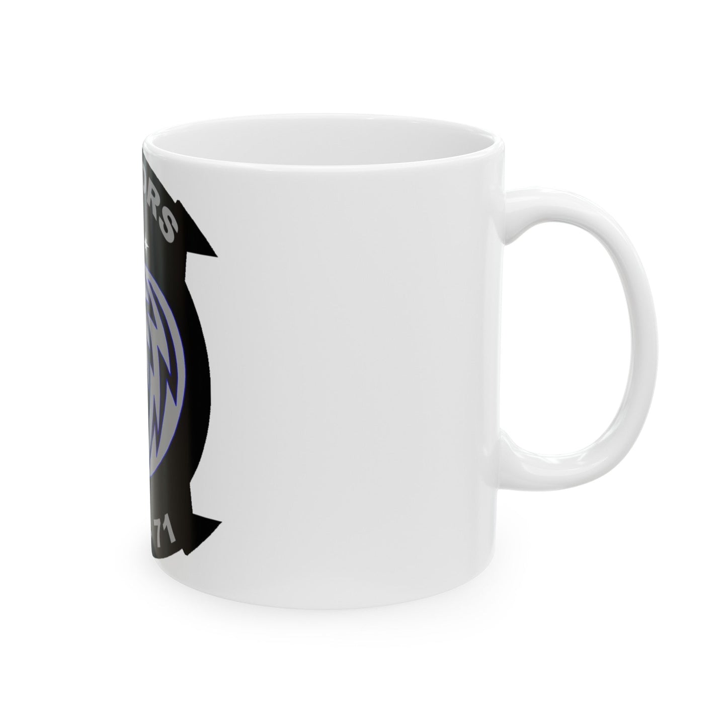 HSM 71 Raptors (U.S. Navy) White Coffee Mug-The Sticker Space