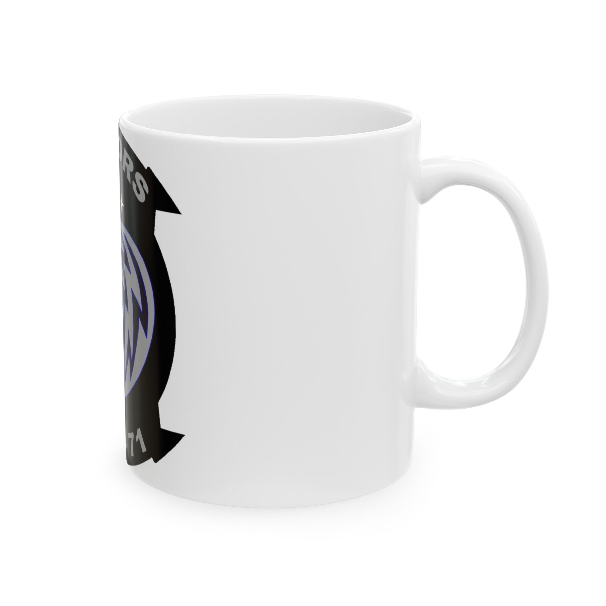 HSM 71 Raptors (U.S. Navy) White Coffee Mug-The Sticker Space