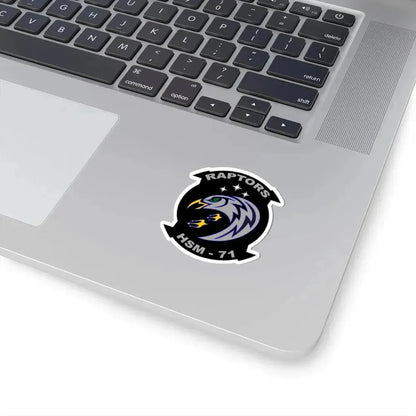 HSM 71 Raptors (U.S. Navy) STICKER Vinyl Kiss-Cut Decal - The Sticker Space