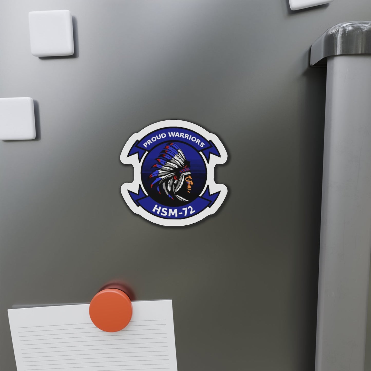 HSM 72 Helicopter Maritime Strike Squadron 72 (U.S. Navy) Die-Cut Magnet-The Sticker Space