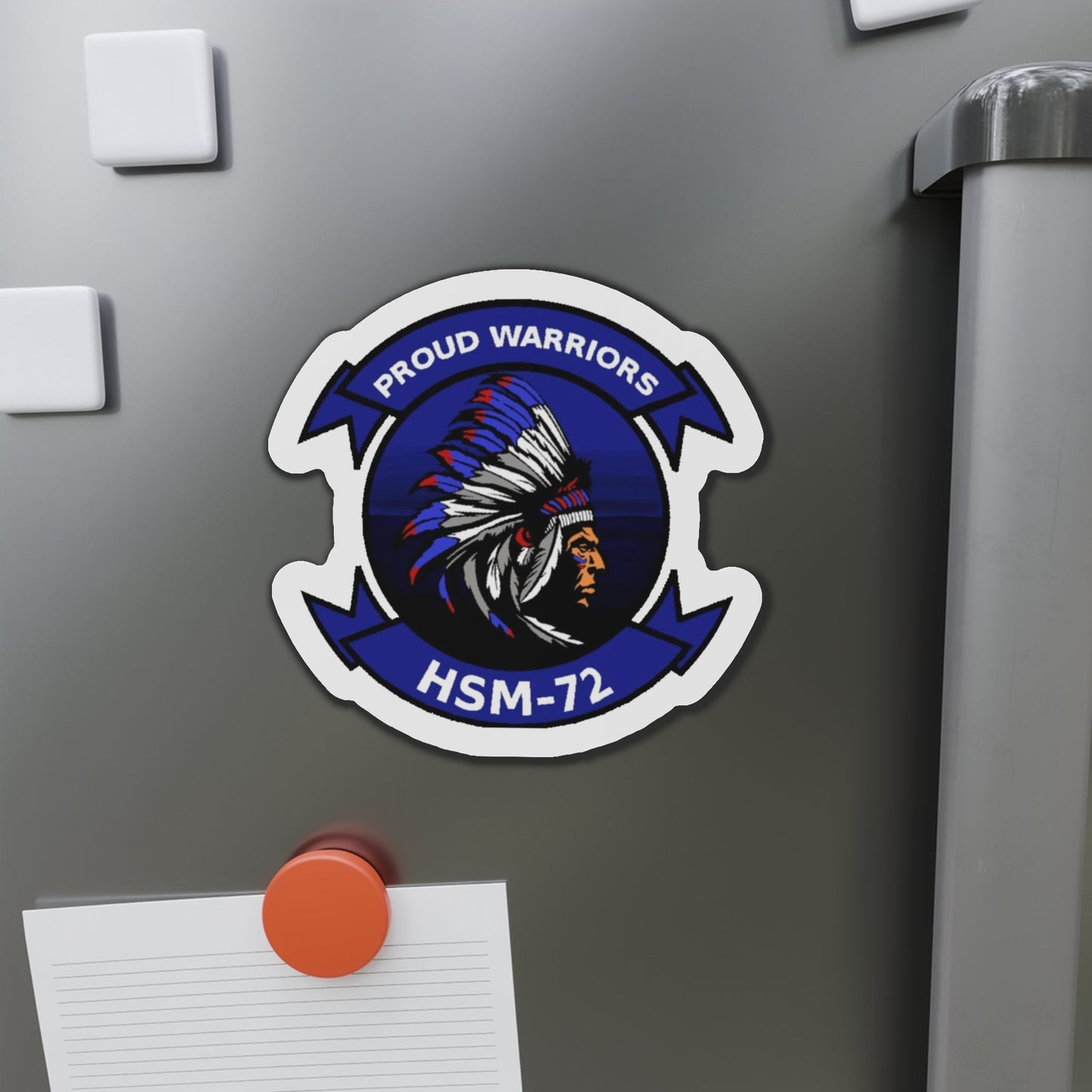 HSM 72 Helicopter Maritime Strike Squadron 72 (U.S. Navy) Die-Cut Magnet-The Sticker Space