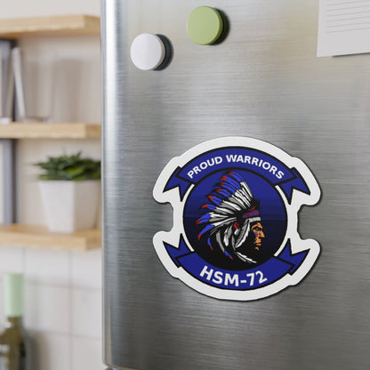 HSM 72 Helicopter Maritime Strike Squadron 72 (U.S. Navy) Die-Cut Magnet-The Sticker Space