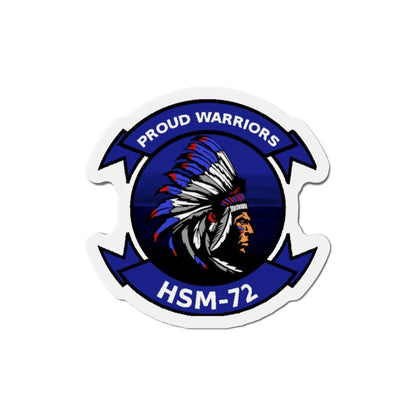 HSM 72 Helicopter Maritime Strike Squadron 72 (U.S. Navy) Die-Cut Magnet-5" x 5"-The Sticker Space