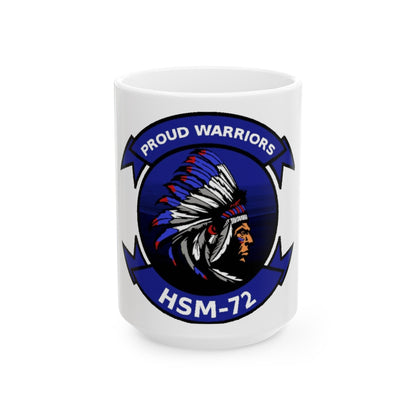 HSM 72 Helicopter Maritime Strike Squadron 72 (U.S. Navy) White Coffee Mug-15oz-The Sticker Space