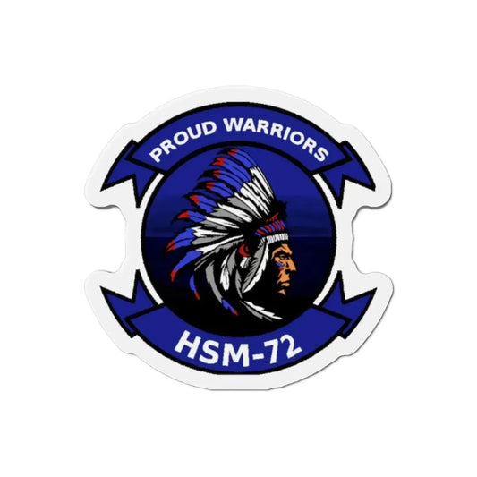 HSM 72 Helicopter Maritime Strike Squadron 72 (U.S. Navy) Refrigerator Magnet 2 Inch - The Sticker Space