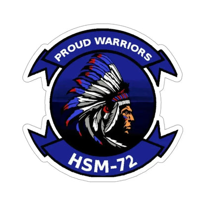 HSM 72 Helicopter Maritime Strike Squadron 72 (U.S. Navy) STICKER Vinyl Die-Cut Decal - The Sticker Space