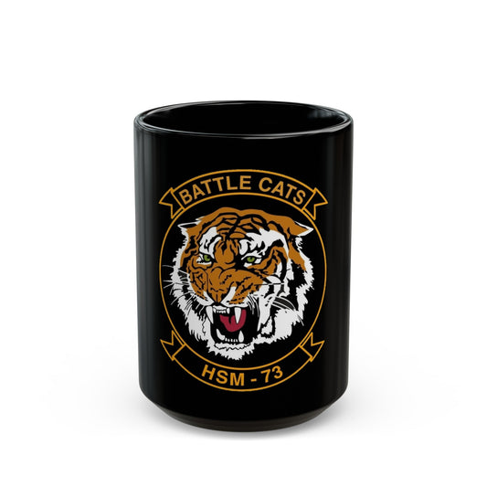 HSM 73 Helicopter Maritime Strike Squadron 73 (U.S. Navy) Black Coffee Mug-15oz-The Sticker Space