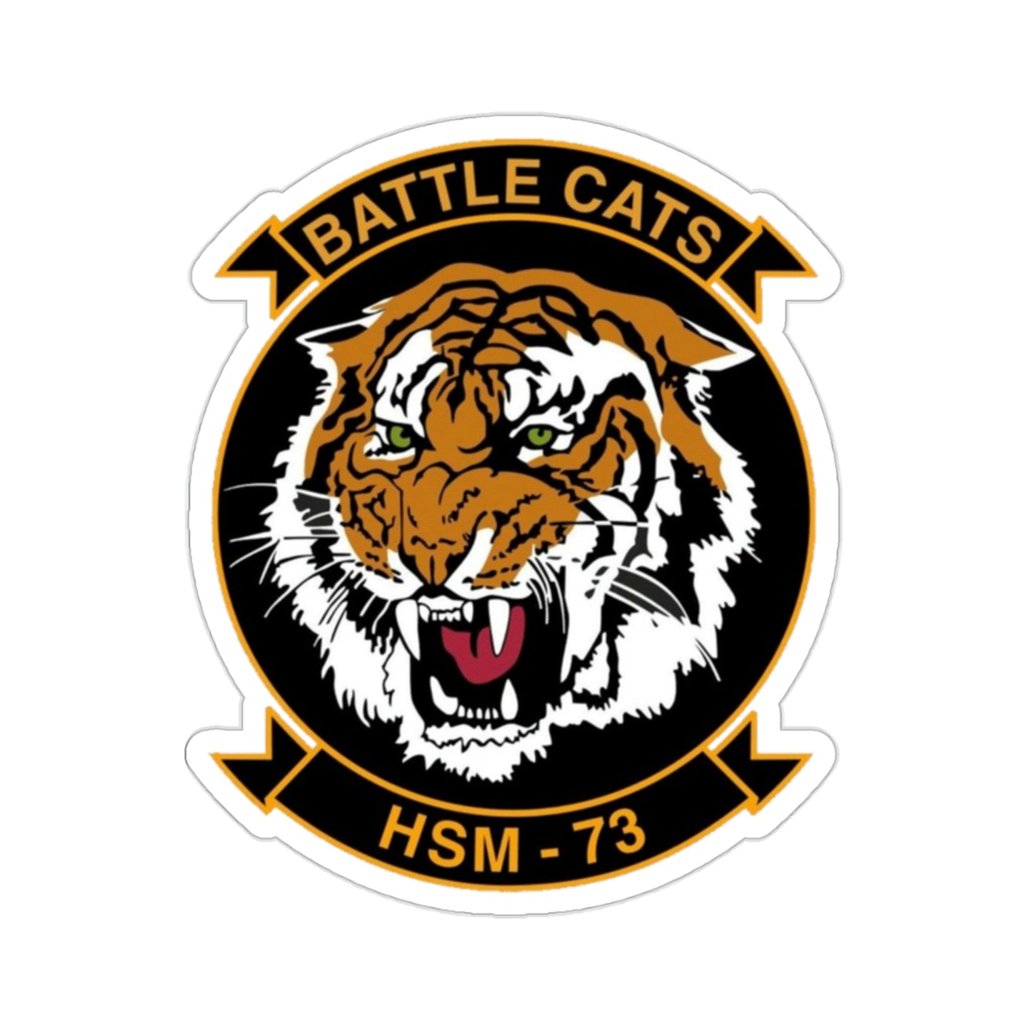 HSM 73 Helicopter Maritime Strike Squadron 73 (U.S. Navy) STICKER Vinyl Die-Cut Decal-2 Inch-The Sticker Space