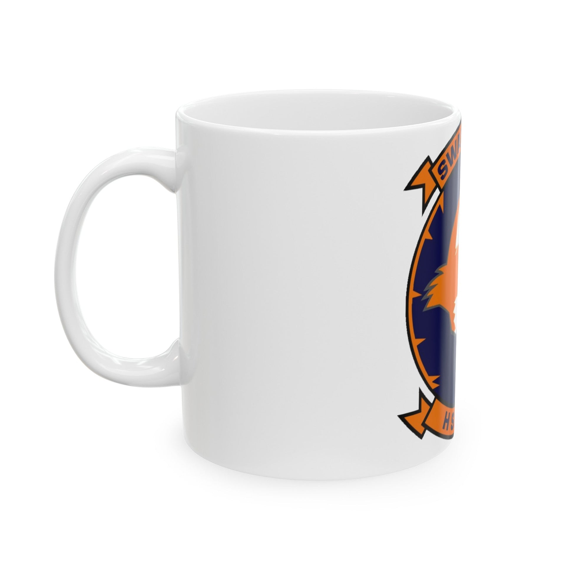 HSM 74 Helicopter Maritime Strike Squadron 74 (U.S. Navy) White Coffee Mug-The Sticker Space