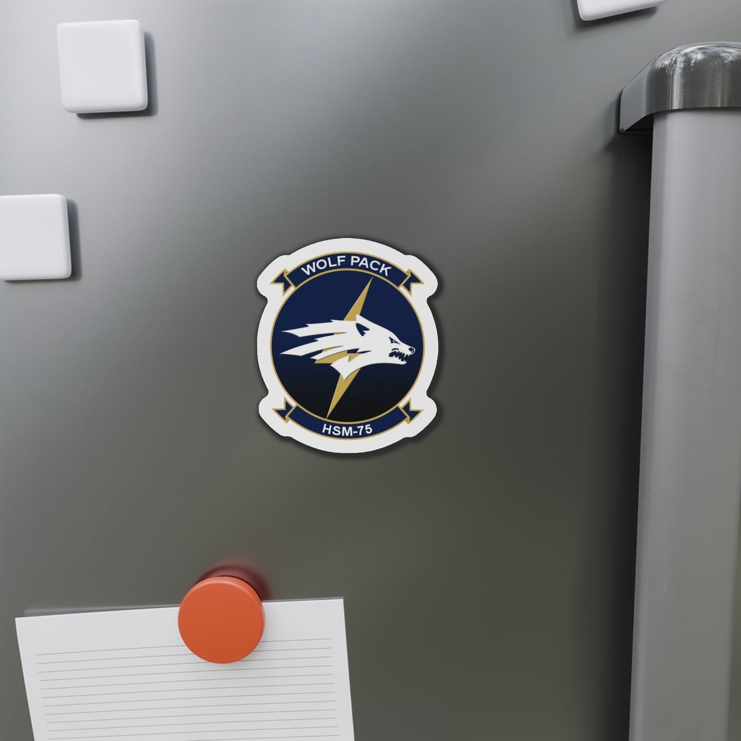 HSM 75 Helicopter Maritime Strike Squadron 75 (U.S. Navy) Die-Cut Magnet-The Sticker Space