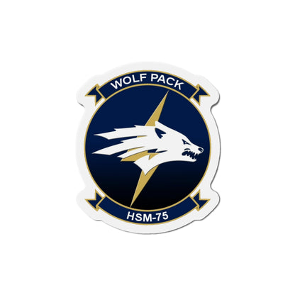 HSM 75 Helicopter Maritime Strike Squadron 75 (U.S. Navy) Die-Cut Magnet-6 × 6"-The Sticker Space