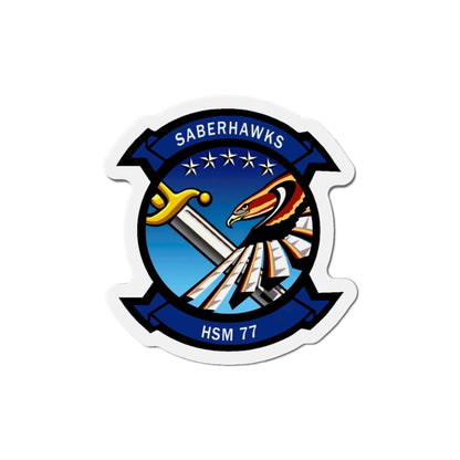 HSM 77 Helicopter Maritime Strike Squadron 77 (U.S. Navy) Die-Cut Magnet-6 × 6"-The Sticker Space