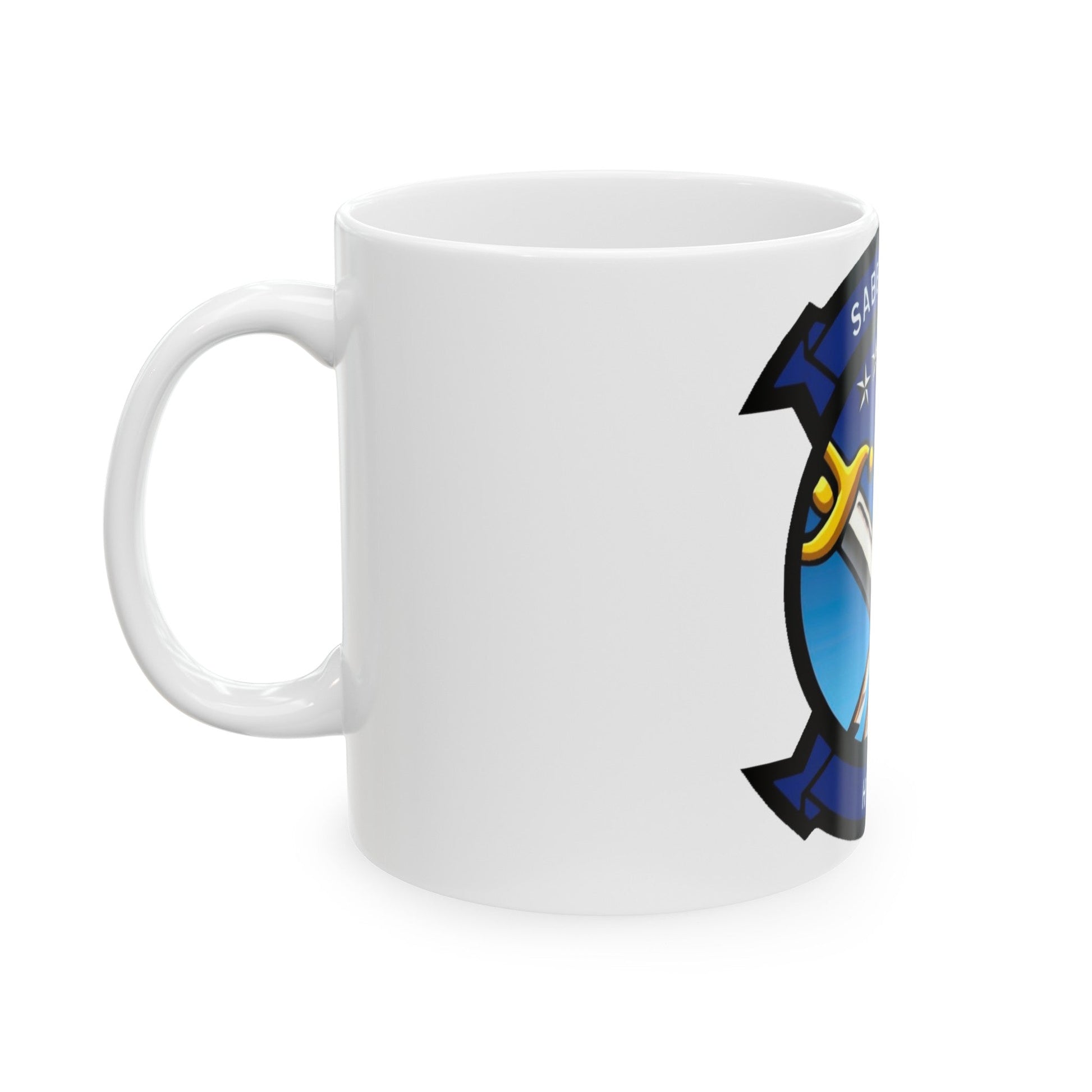 HSM 77 Helicopter Maritime Strike Squadron 77 (U.S. Navy) White Coffee Mug-The Sticker Space