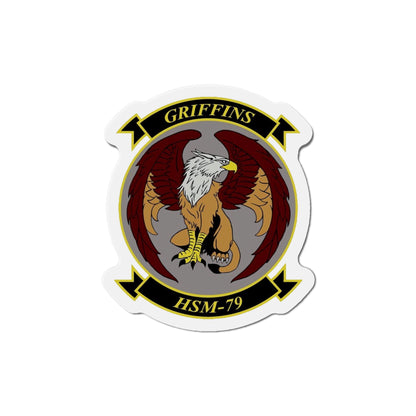 HSM 79 Helicopter Maritime Strike Squadron 79 (U.S. Navy) Die-Cut Magnet-5" x 5"-The Sticker Space