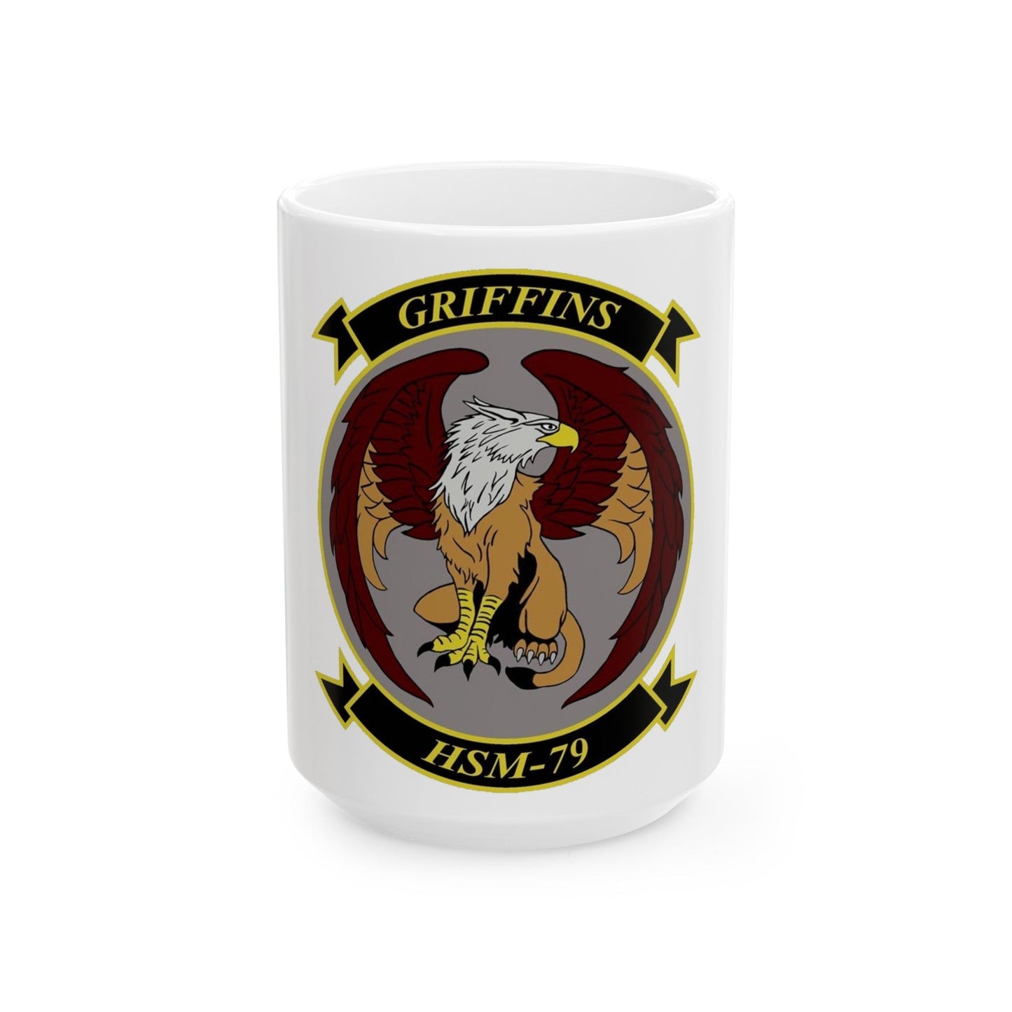 HSM 79 Helicopter Maritime Strike Squadron 79 (U.S. Navy) White Coffee Mug-15oz-The Sticker Space