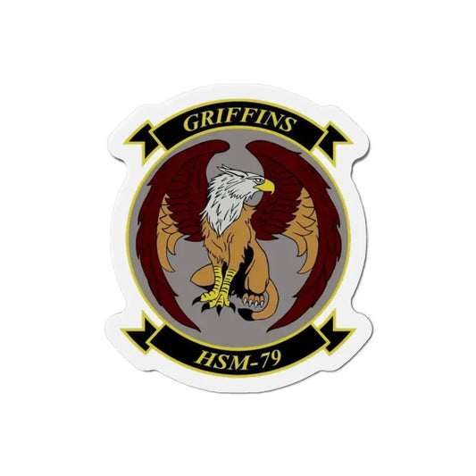 HSM 79 Helicopter Maritime Strike Squadron 79 (U.S. Navy) Refrigerator Magnet 2 Inch - The Sticker Space