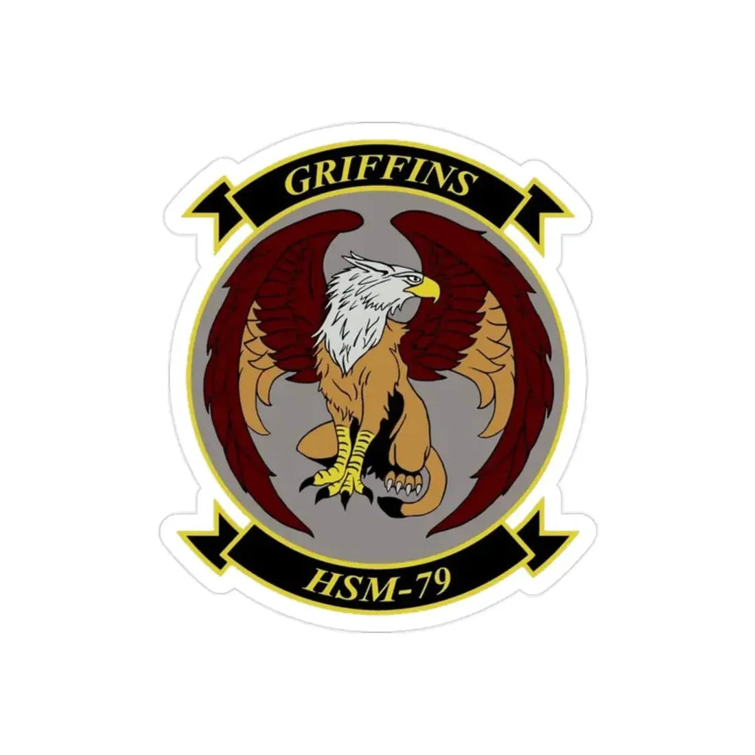 HSM 79 Helicopter Maritime Strike Squadron 79 (U.S. Navy) Transparent STICKER Die-Cut Vinyl Decal - The Sticker Space
