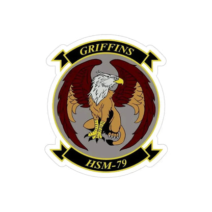 HSM 79 Helicopter Maritime Strike Squadron 79 (U.S. Navy) Transparent STICKER Die-Cut Vinyl Decal - The Sticker Space