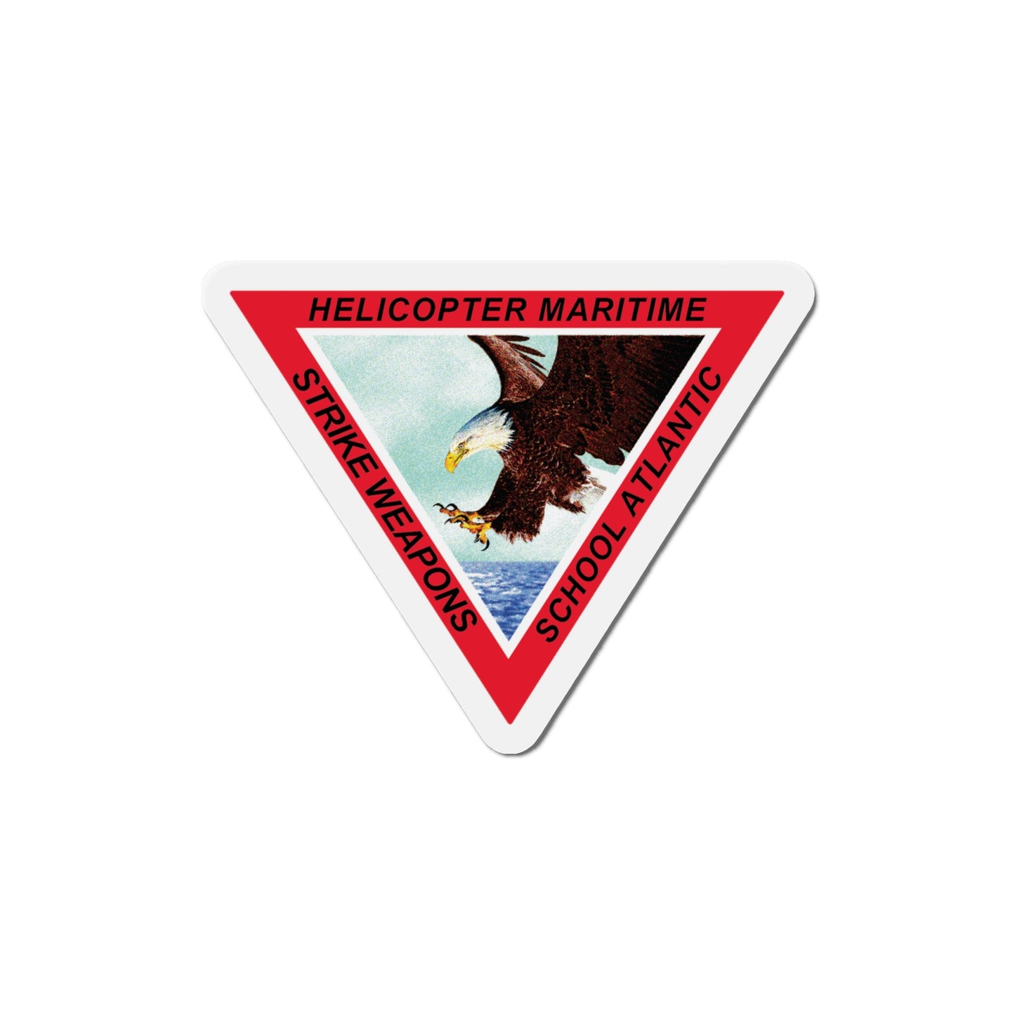 HSM WS Atlantic (U.S. Navy) Die-Cut Magnet-4" x 4"-The Sticker Space