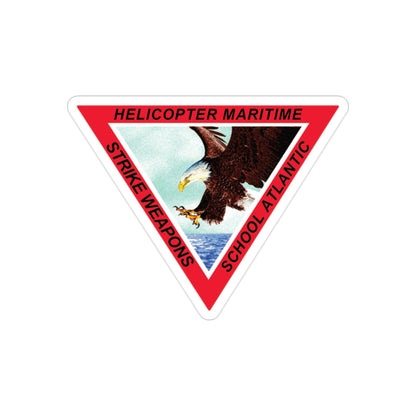 HSM WS Atlantic (U.S. Navy) Transparent STICKER Die-Cut Vinyl Decal-2 Inch-The Sticker Space