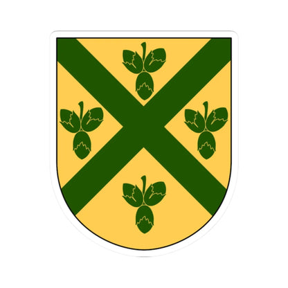 Hässleholm vapen (Sweden) (Coat of Arms) STICKER Vinyl Kiss-Cut Decal 2 Inch White - The Sticker Space