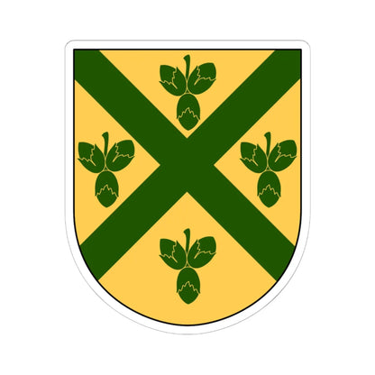 Hässleholm vapen (Sweden) (Coat of Arms) STICKER Vinyl Kiss-Cut Decal 6 Inch White - The Sticker Space