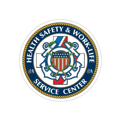 HSWL Service Center (U.S. Coast Guard) STICKER Vinyl Die-Cut Decal 2 Inch - The Sticker Space