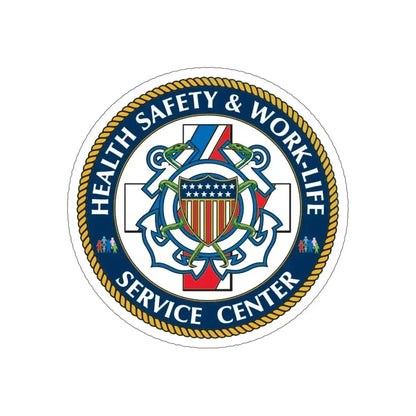 HSWL Service Center (U.S. Coast Guard) STICKER Vinyl Die-Cut Decal - The Sticker Space