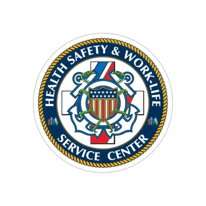 HSWL Service Center (U.S. Coast Guard) STICKER Vinyl Die-Cut Decal - The Sticker Space