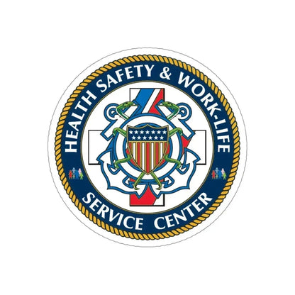 HSWL Service Center (U.S. Coast Guard) STICKER Vinyl Die-Cut Decal - The Sticker Space