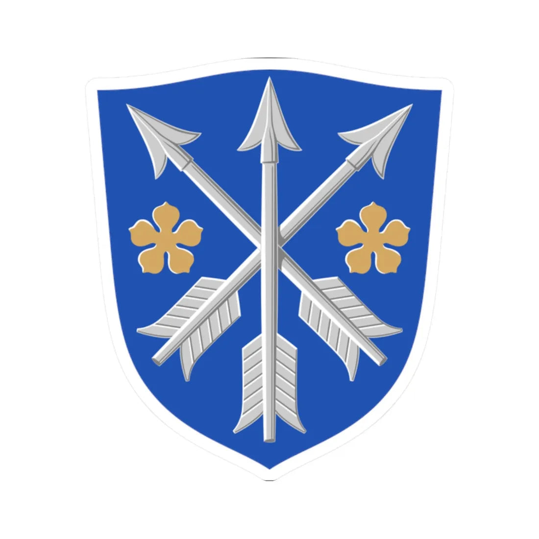 Ähtäri.vaakuna (Finland) (Coat of Arms) STICKER Vinyl Kiss-Cut Decal 2 Inch White - The Sticker Space